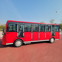Autobús Turístico Eléctrico de 23 Plazas con Motor de CA de 96V/15KW, Funciona con Batería