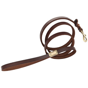 Correa de cuero para perros pequeños, medianos y grandes de alta calidad, acolchada para entrenamiento de Pastor Alemán, correa para perro <span class=keywords><strong>Golden</strong></span> <span class=keywords><strong>Retriever</strong></span> - Product Image 4