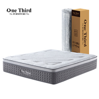 Luxuriöse ortho pä dische Matratze für Hotels 5-Sterne-Kühlmassagefunktionen der Hersteller Roll-Compressed Package Schlafzimmer möbel