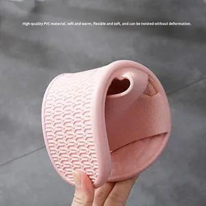 Pantuflas de Verano para Parejas, Transpirables, Antideslizantes, Resistentes al Desgaste, con Forro de PVC, Suela Suave y Ligera, para Baño y Ducha - Uso Doméstico - Product Image 4