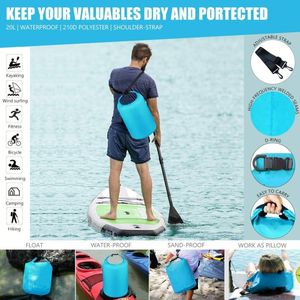Borsa Impermeabile Compatta e Resistente da 2-50L per Escursionismo, Surf, Kayak, Arrampicata e Tour - Borsa Portatile in PVC per Attività Marine - Product Image 3
