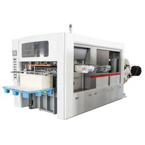Prijs Automatische Dubbele Muur Papier Cup Stans Snijmachines Bekers Maken Machine Prijs