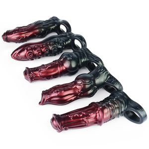 Kovida - Funda <span class=keywords><strong>de</strong></span> Silicona Líquida para Pene, Diseño <span class=keywords><strong>de</strong></span> Caballo, Juguete Sexual, Retrasa la Eyaculación, para Hombre - Product Image 3