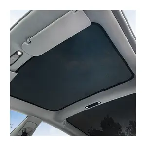 Protetor solar de para-brisa dianteiro de carro e janela de proteção uv para tesla