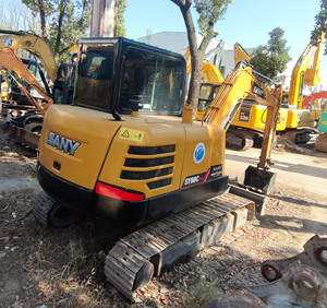 รถขุด Sany 60C มือสอง คุณภาพสูงจากญี่ปุ่น รถขุดตีนตะขาบ 6 ตัน เครื่องจักรก่อสร้าง รถขุดดินสำหรับขาย - Product Image 1