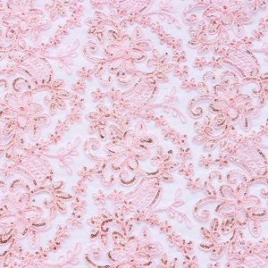 Producto nuevo, cordón de malla bordado de ensueño, Material de lentejuelas, tela de encaje africano para vestido de mujer - Product Image 3