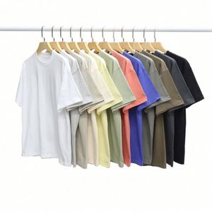 380g Men's <b>T</b>-Shirt Heavyweight Oversized Plus Size <b>T</b> Shirt for Men Wholesale Custom High Quality 100% Cotton Blank Men's <b>T</b>-Shirt - Product Image 1