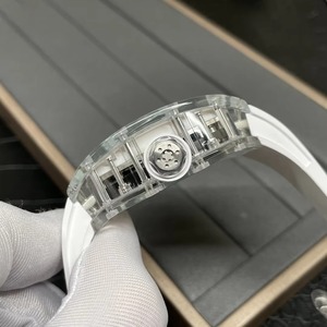 Reloj de Lujo de Primera Calidad Personalizado RM2601 con Caja Transparente de Cristal, Movimiento Visible, Reloj Mecánico Tourbillon para Hombre con Diseño de Panda - Product Image 3