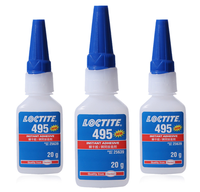 Zyq143 Colle Époxy Thermofusible Loctite 401 403 406 495 460 496 20g à Séchage Instantané pour le Travail du Bois
