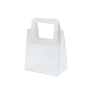 Bolso de mano transparente de PVC, promoción de regalo, bolsas de compras transparentes para mujer para embalaje de cosméticos - Product Image 1