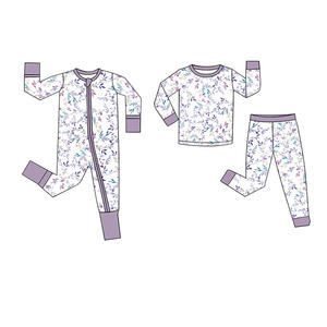 Macacão de Bambu com Zíper para Bebê, Roupa de Dormir Personalizada para Recém-Nascidos, Pijama para Bebê - Product Image 5