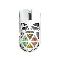 Souris de jeu personnalisée à dégradé MTV3 pour droitiers, légère (67g), sans fil 3 modes, capteur PAW3950, 42000 DPI, 8 kHz, ODM/OEM