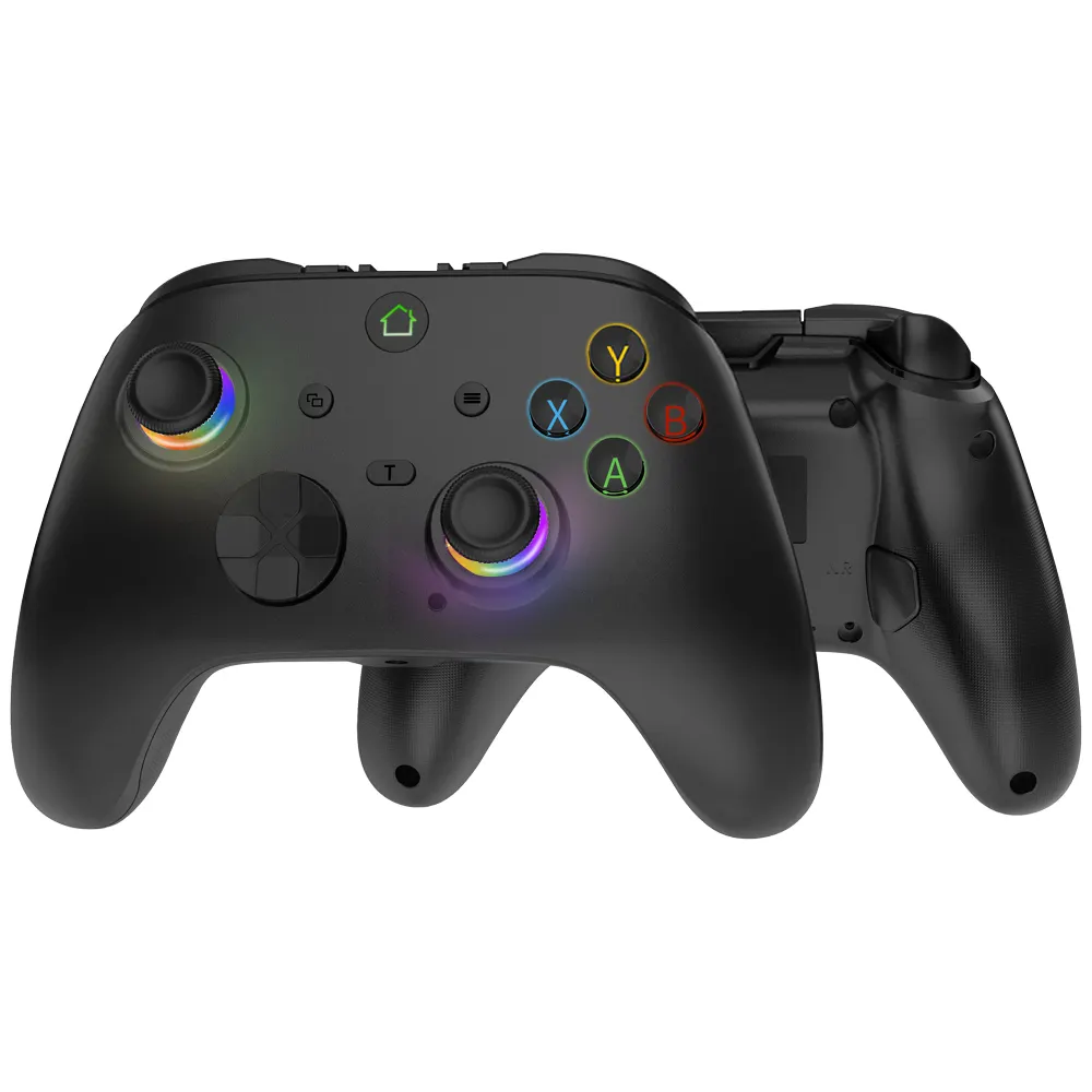 Venda quente 2.4Ghz gamepad para Xboxone s controle sem fio joystick vídeo game controlador com luz LED