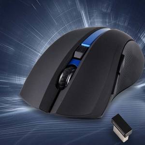 2.4GHz Wireless Optical <b>Mouse</b> Slim Waterproof LED Backlit 1600 DPI Ergonomic 6 Buttons for Laptop - Product Image 2