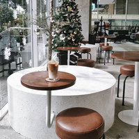 Meubles élégants et modernes pour salon de thé, présentoirs de café, comptoirs de bar personnalisés pour café