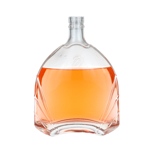 Tornillo superior para 700ml Tequila Whisky Brandy Vodka Rum Botella de vidrio con forma personalizada - Product Image 1