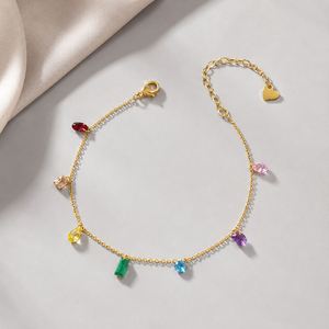 Custom Stainless Steel 18K Gold Plated Zircon Trendy Layered Heart Butterfly Link Pendant Necklace for Women's Engagement <b>Gift</b> - Product Image 6