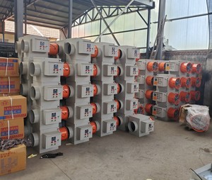 Riscaldatore a cupola per allevamenti avicoli, riscaldatore ad aria elettrico a sfera veloce per serre industriali, area di <span class=keywords><strong>riscaldamento</strong></span> 60m, OEM/ODM - Product Image 4