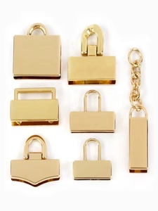 Deepeel XP015 LightGold <span class=keywords><strong>y</strong></span> aleación 12*19mm hebilla lateral bolsa accesorios de Hardware para equipaje <span class=keywords><strong>bolsos</strong></span> tipo placa hebilla de conexión - Product Image 3
