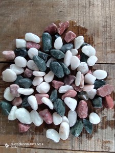 Natural Colorful Gravel <b>Stones</b> Mixed Landscape <b>Pebbles</b> and Tumbled <b>Stones</b> from Vietnam for Villa Applications - Product Image 3