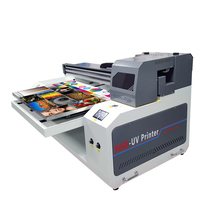 Impresora UV de Inyección de Tinta de Rollo a Rollo y Plana con Cabezales de Impresión XP600/DX7, Tamaño A1, 2400 DPI, Velocidad de 24 ppm
