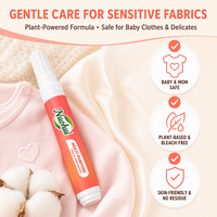 Stylo Détachant Instantané Portable 6ml pour Taches d'Huile sur Vêtements et Tissus – Produit de Nettoyage Lapiz Quitamanchas Stylo Effaceur