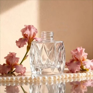 Difusor de Aroma de Vidrio de 50 ml con Logotipo Personalizado, Botella Transparente con Varillas <span class=keywords><strong>para</strong></span> Decoración del Hogar - Product Image 2