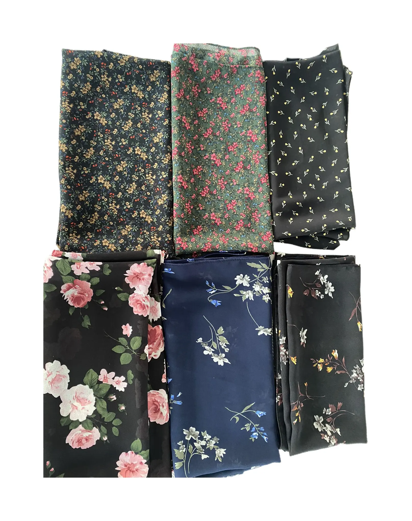 Korting Product Moslim Bloemen Sjaal Sjaals Wrap Maleisië Hoofddoek Tulband 115*115Cm Vrouwen Hijab Vierkante Sjaals