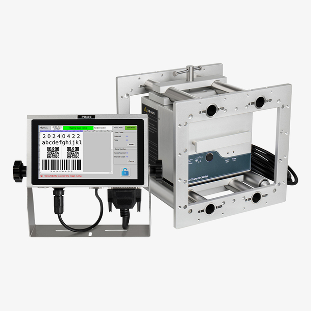 Phezer TTO OEM/ODM Industrial Thermal Transfer Over Printer Label Date Coding Machine Overprinter for Food Package Film