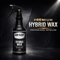 Cire en spray hybride automobile (473ml) - Cire de protection pour voiture à haute brillance, finition hydrophobe longue durée pour la peinture des voitures neuves et anciennes