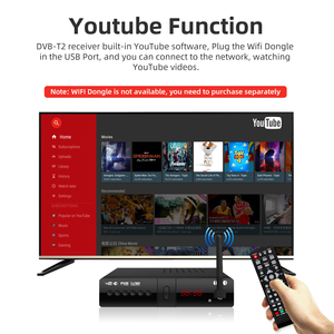 Caja de TV fábrica T2 receptor de televisor decodificador <span class=keywords><strong>TDT</strong></span> HD digital con HD <span class=keywords><strong>cable</strong></span> y <span class=keywords><strong>antena</strong></span> para Colombia - Product Image 2