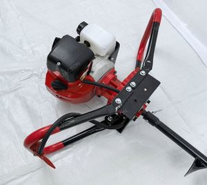 Tarière thermique haute performance 53 cm³ à essence 2 temps avec 4 forets - Product Image 5
