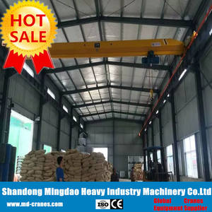 Pont roulant compact à poutre simple LD avec fonctionnement fluide, adapté aux usines et ateliers - Product Image 4