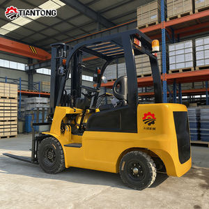 Carrello Elevatore Elettrico con Batteria al Piombo Certificato CE, Vendita Calda, per Carichi Pesanti, Lunga Autonomia, Ideale per Corridoi Stretti e Spazi Ristretti - Product Image 1