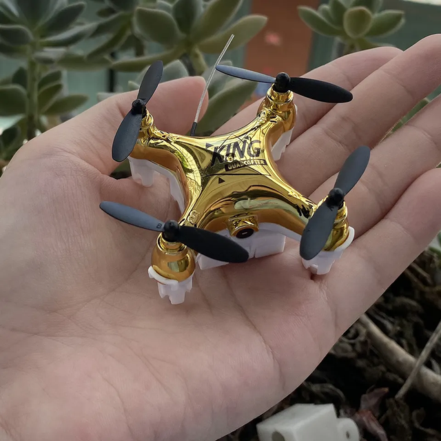 DWI Dowellin Pocket Drone Mini Drone Small Drone with 480p Camera Portable Quadcopter with Auto Hovering 3D Flip Headless Mode
