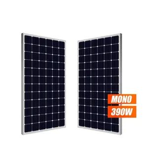 中国太阳能电池板供应商300W 340W 375w 380W 390W 400W 410W 440W单声道太阳能电池板