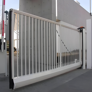 Porte coulissante <span class=keywords><strong>verticale</strong></span> à lames métalliques en aluminium de haute qualité, facile à assembler - Product Image 5
