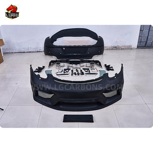 Nouveau kit carrosserie <span class=keywords><strong>LeGai</strong></span> en fibre de carbone FRP pour 987 Cayman Boxster Cayenne Pare-chocs avant/arrière Spoiler Embouts d'échappement 100% - Product Image 4