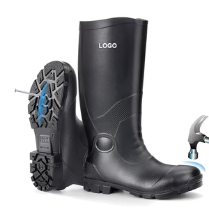 Toptan çin'de yapılan yüksek kaliteli su geçirmez neopren kamuflaj erkekler kauçuk avcılık yağmur botu özelleştirme - Product Image 3