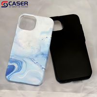 Coque de téléphone artistique double couche à impression personnalisée, motif peinture à l'huile colorée et encre fluide, pour iPhone 11-17