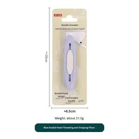 Nouvel Enfile-aiguille et Découseur Portable 2-en-1 pour Personnes Âgées, Outil de Couture Manuel, Pique-fil Multifonction en Plastique