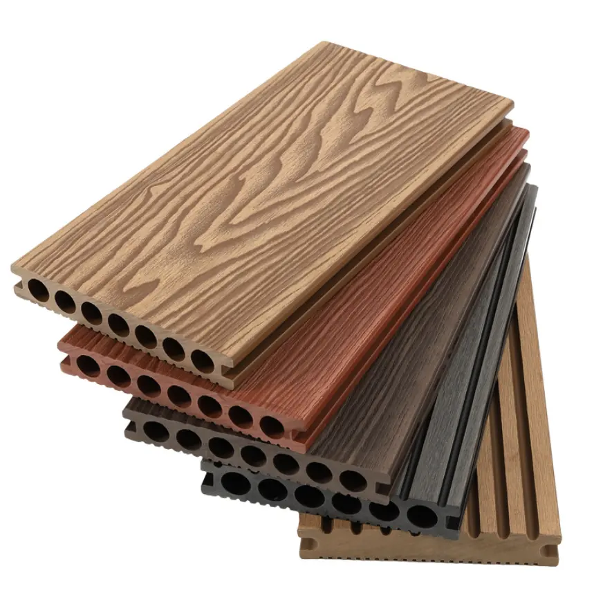 Groothandel Leverancier Hout Kunststof Composiet Prijs Waterdichte Composiet Kunststof Pvc Pe Pp Wpc Hout Composiet Dek