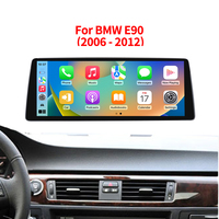 Écran d'affichage de voiture Android 12,8 pouces, autoradio stéréo, Carplay, navigation GPS, système Linux pour BMW E90 2006-2012