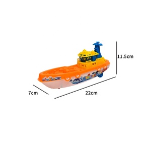 Nueva llegada JollySweets Candy Toy Pull String Lighting Boat Juguete de plástico - Product Image 2