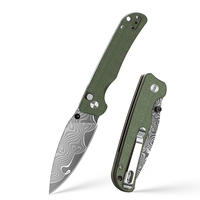 LONSDOW Şam Çelik Kamp G10 Saplı Katlanır Bıçak EDC Başparmak Düğmeli Hayatta Kalma Taktik Sınıf DIY Avcılık Açık Hava Cep Bıçakları