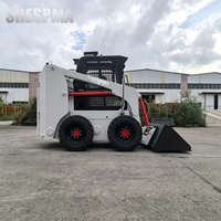 Kompakter Radlader für Lagerhof-Materialtransport und Leichte Bauprojekte