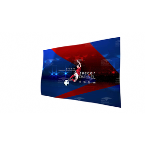 Tùy chỉnh khổng lồ xách tay Polyester biểu ngữ cờ cho thương mại cho thấy bóng đá thể thao sự kiện có thể gập lại sân vận động đám đông Surfer tifa tuyệt vời cho - Product Image 4