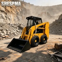 Minipala Gommata SHESPMA con Benna da 0,4m3 per Lavori Edili su Piccola Scala e Manutenzione Agricola