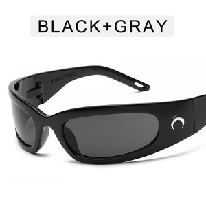 Gafas de Sol Deportivas Modernas Millennium para Mujer, Gafas de Sol con Diseño Lunar, Estilo Futurista, Tecnología de Vanguardia, Estética de los 90 y 2000 - Product Image 6