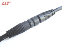 Connecteur de câble électrique M12 12v étanche mâle et femelle 2 3 4 5 6 7 8 broches pour l'éclairage